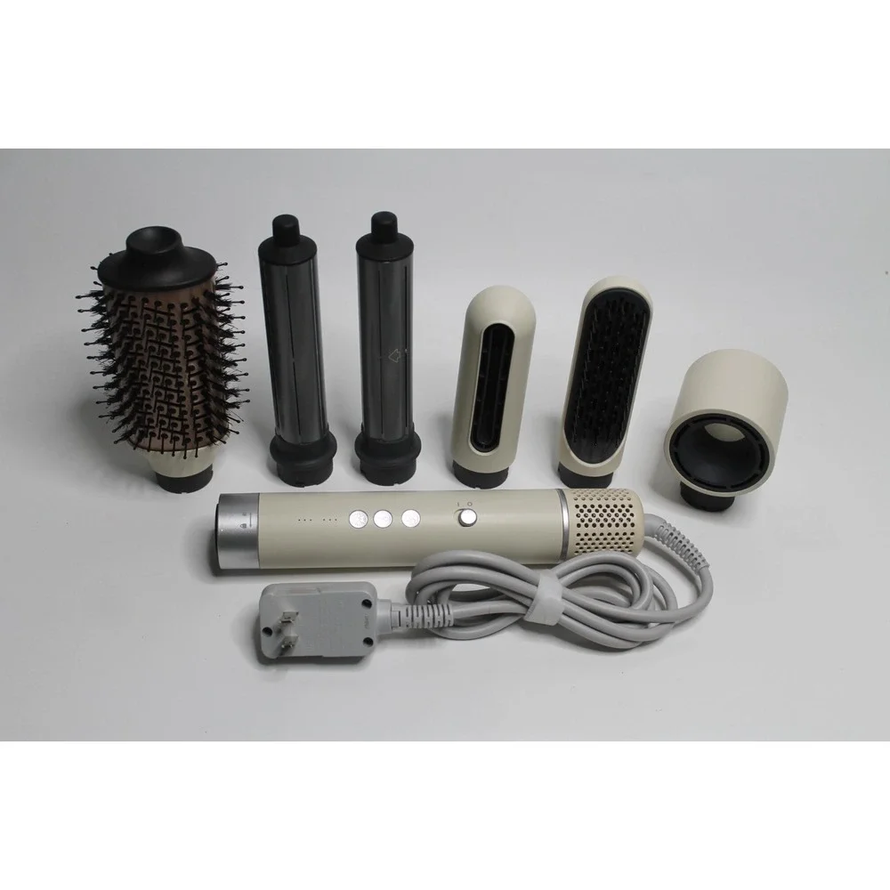Mythsight StyleVibe 6 In 1 Air Styler Hair Dryer Hot Air Brush Pink MF400